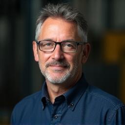 Factory manager testimonial portrait